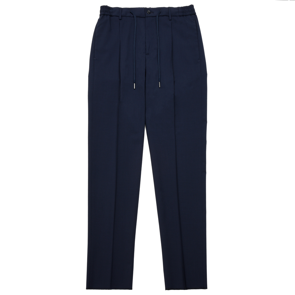 TAGLIATORE / タリアトーレ<br>NEWMANニューマン ウールポリエステル1プリーツテーパードシャーリングパンツ A-DAKAR22K14/150182 73061001011