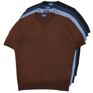 Drumohr / �h�D�����A<br>���l���R�b�g��S/S�N���[�l�b�N�j�b�g D1LC100TL 76061003033