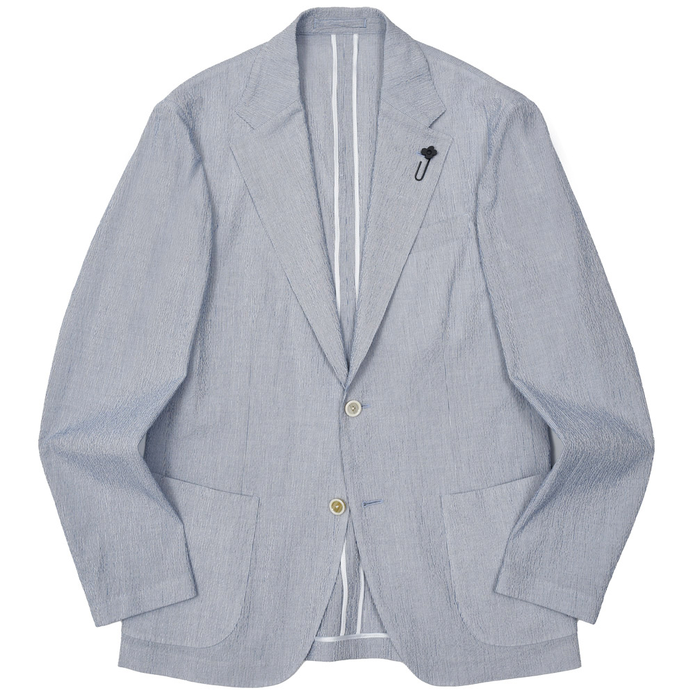 LARDINI / �����f�B�[�j<br>RIETI���G�e�B �X�g���C�v�V�A�T�b�J�[2B�W���P�b�g 6116-A620566805 77061002006