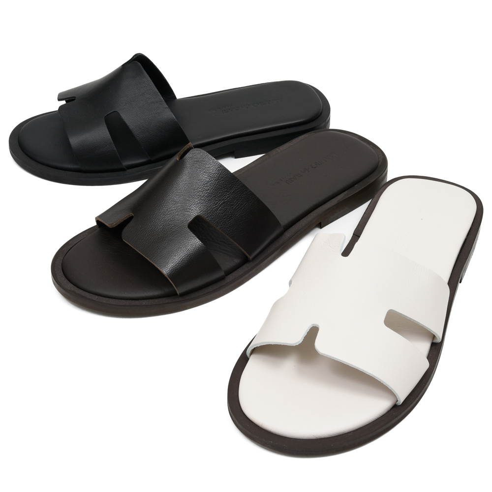 【美品】MAURO de BARI ヒールストラップ サンダル ブラック MAURO de BARI（マウロ デ バリ）｜MAURO de BARI / マウロ デ バリ