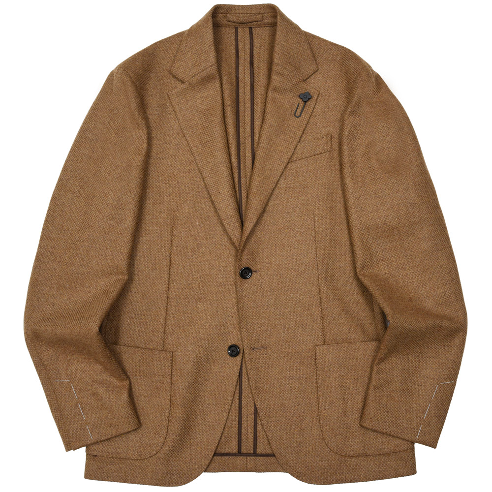 LARDINI / ラルディーニ<br>ROMAローマ ウールカシミア2Bジャケット 6216-A6202Q7514 77062001006
