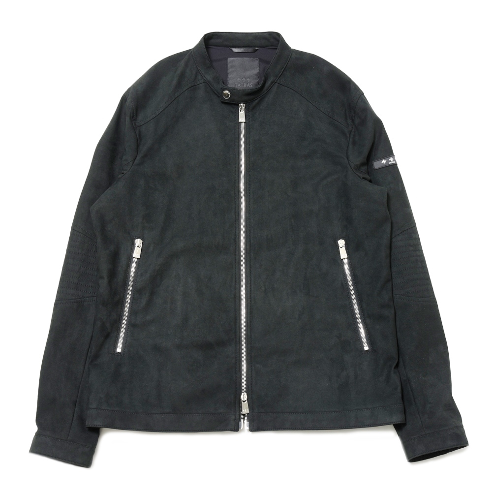 タトラススウェードシングルライダース　美品 TATRAS/タトラス」新作は、スエードで上品なシングルライダース