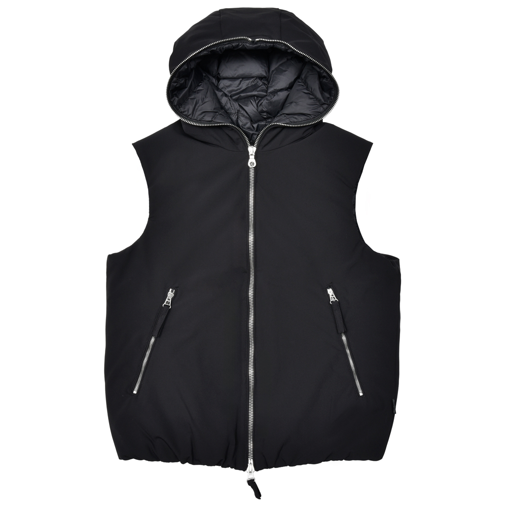 美品 Y2K DUVETICA down vest BLACK archive 美品 Y2K DUVETICA down vest BLACK archive DUVETICA Down vest