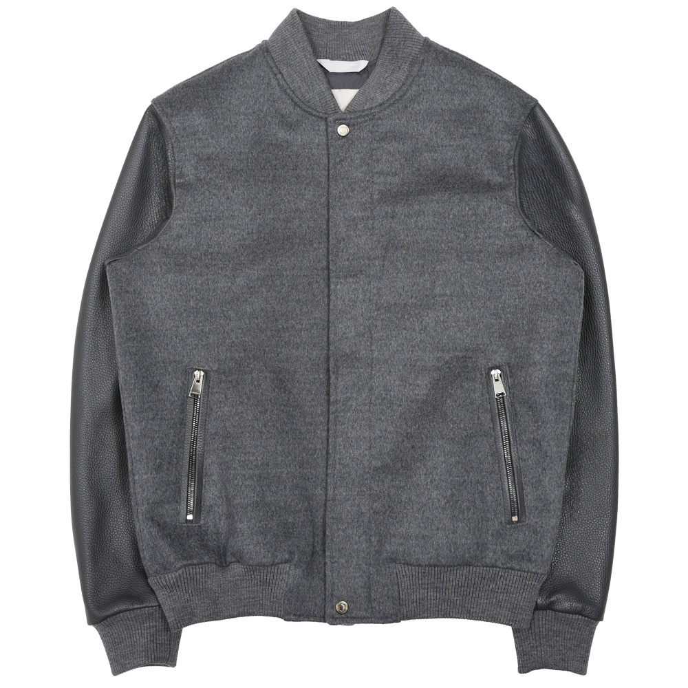 SANNINO / サンニーノ<br>ウォーターレペレントフランネル×ディアスキンアワードジャケット SA-07-253-004 74052000029